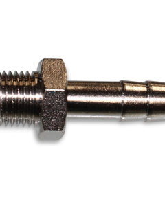 Screw-in bush, brass nickel plated, 9-1/4"